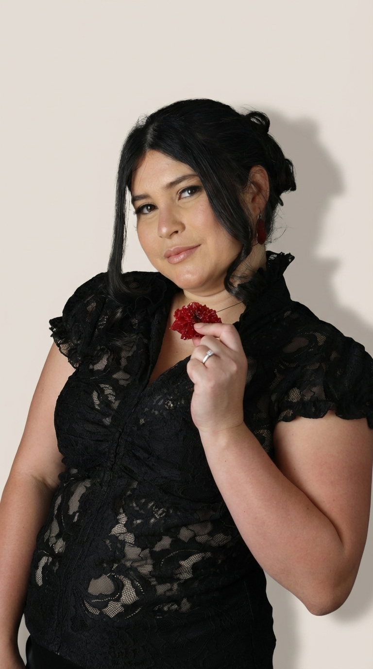 Black Lace Talia Top