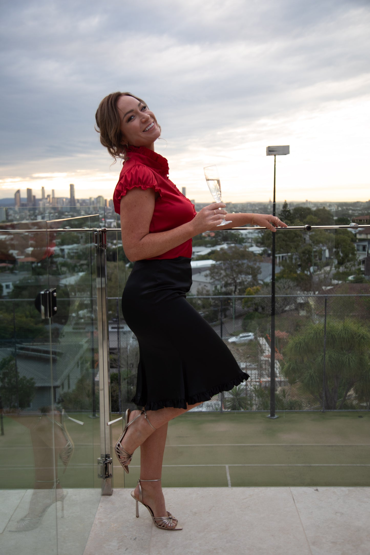 Midnight Black Talia Skirt