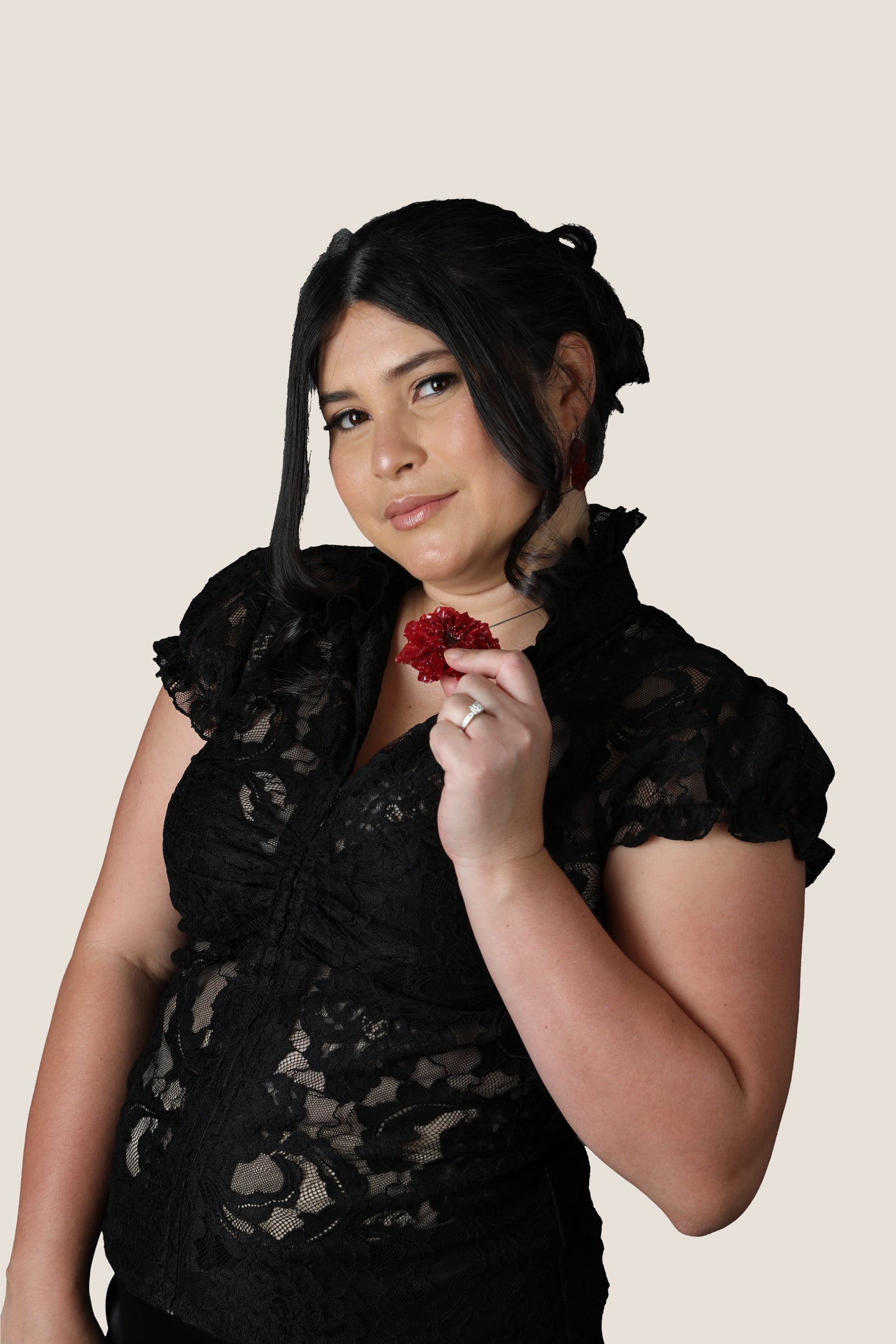 Black Lace Talia Top